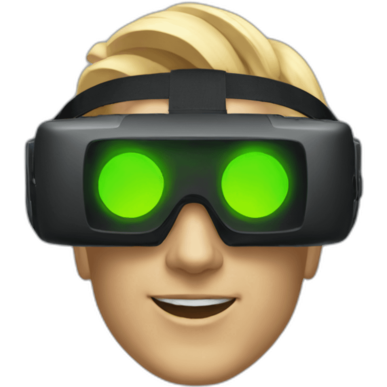 VR headset emoji