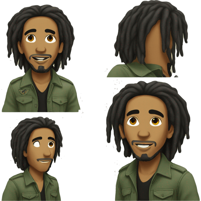 Bob marley emoji