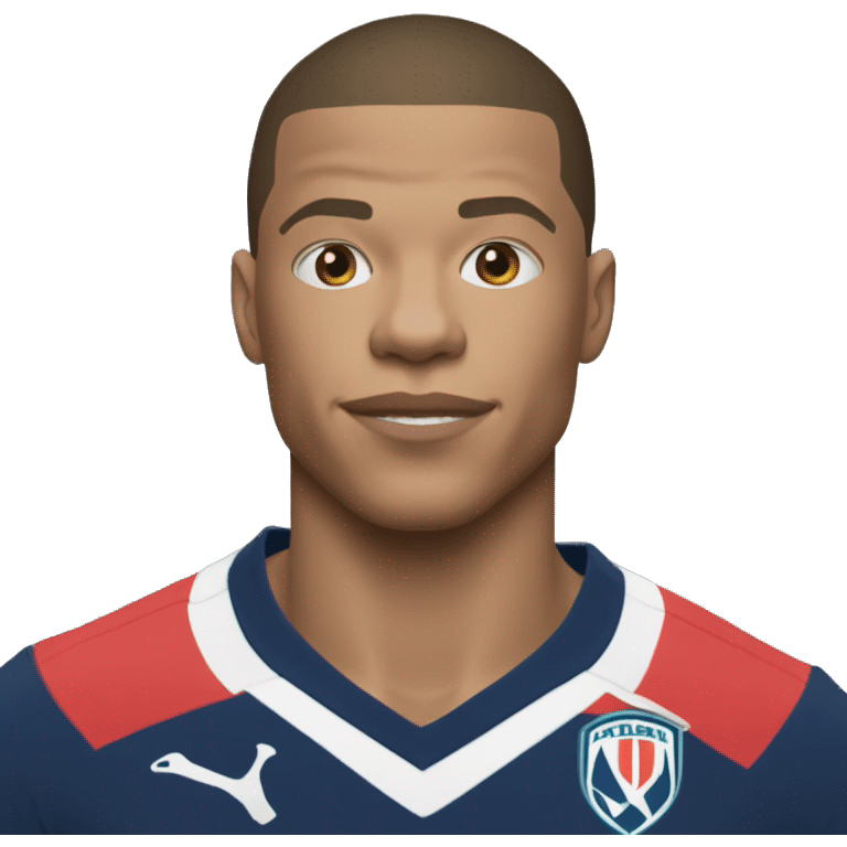 Mbappe qui se bat avec Halland emoji