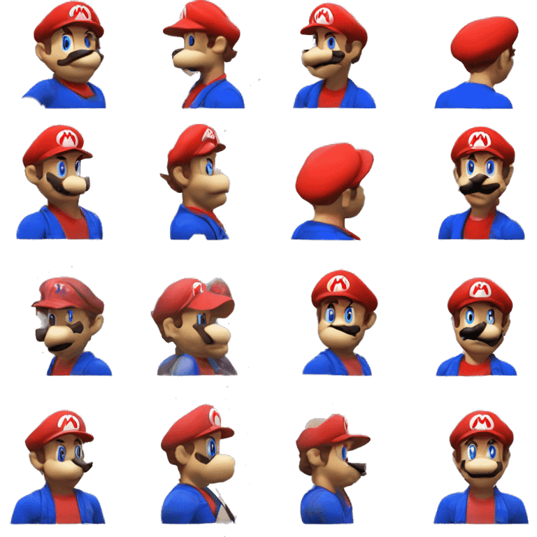 Super mario glitch 4,smg4,SMG4 emoji