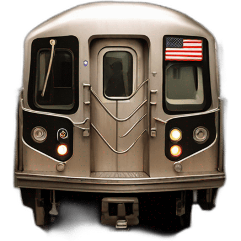 New York Subway train emoji