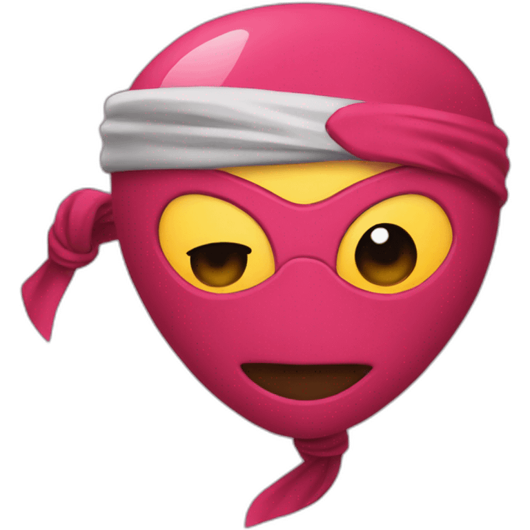 Ninja heart emoji