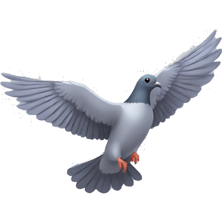 flying pigeon emoji