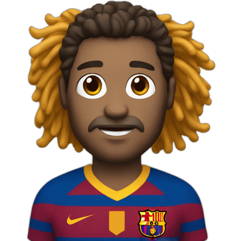 Barcelona fan emoji