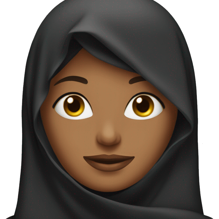 woman in burka emoji