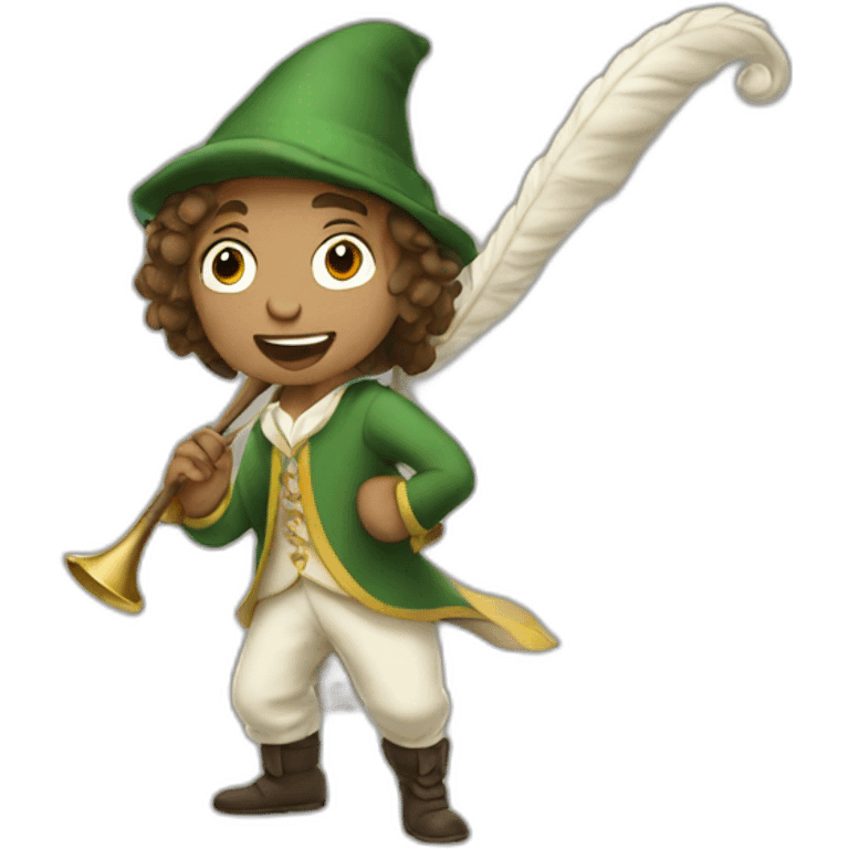 The Pied Piper emoji