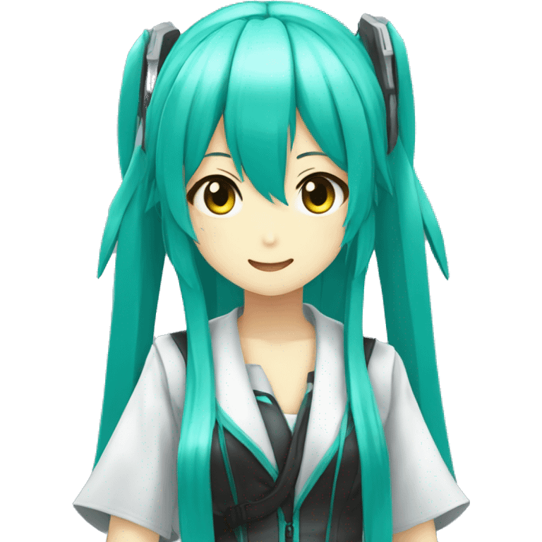 Hatsune Miku vocaloid emoji