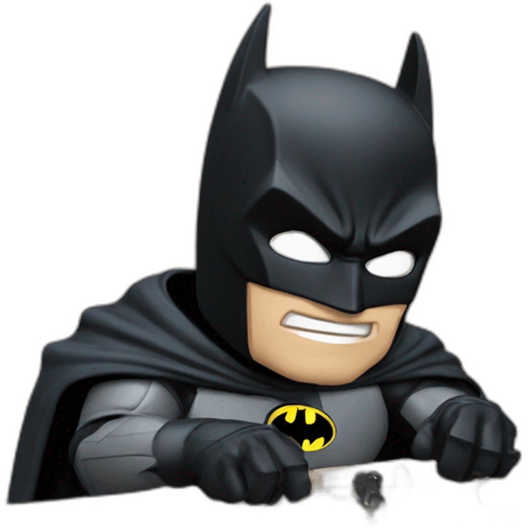 Batman Jugando Ajedrez emoji