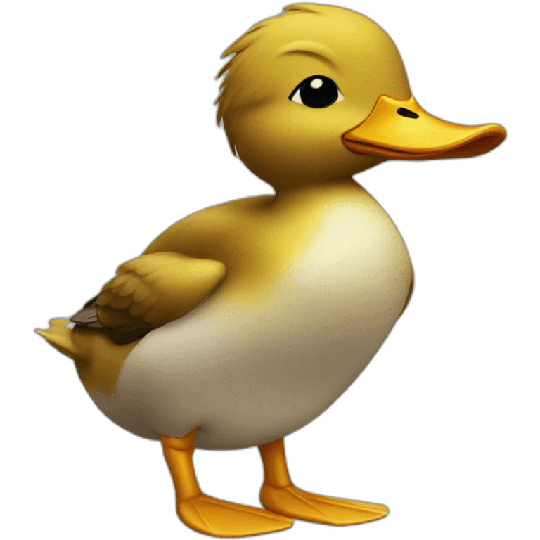 dab duck emoji