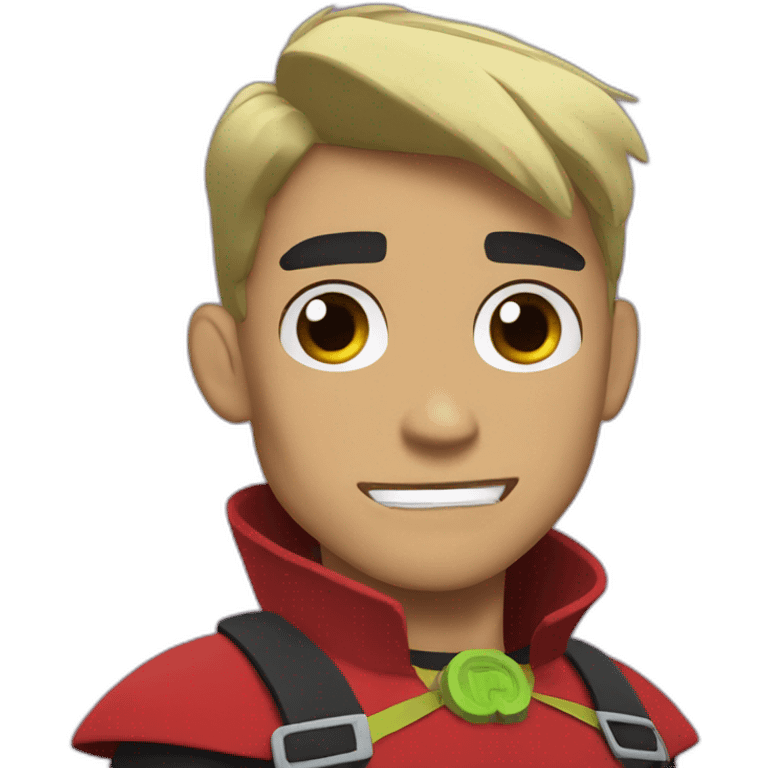 robin from teen titans go emoji