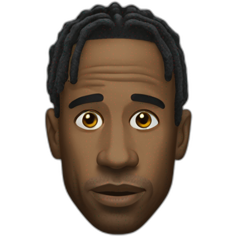 Travis Scott Head emoji