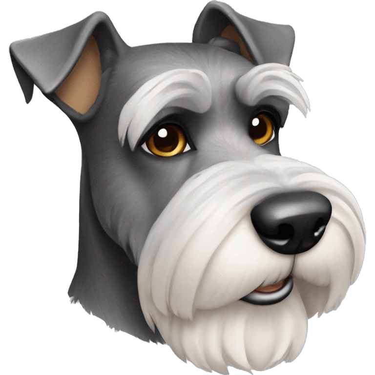 perro schnauzer emoji