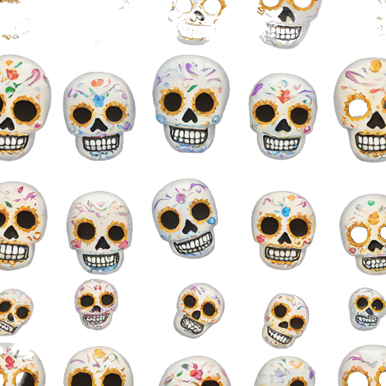 Sugar skull emoji