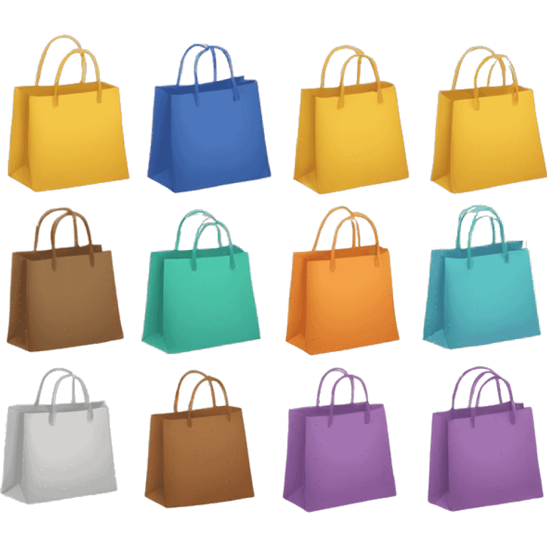 shopping bags emoji