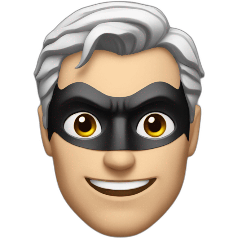 Batman in love emoji