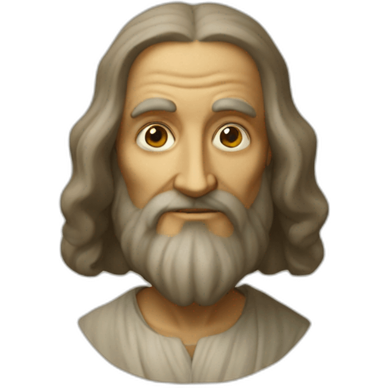 Leonardo da Vinci emoji