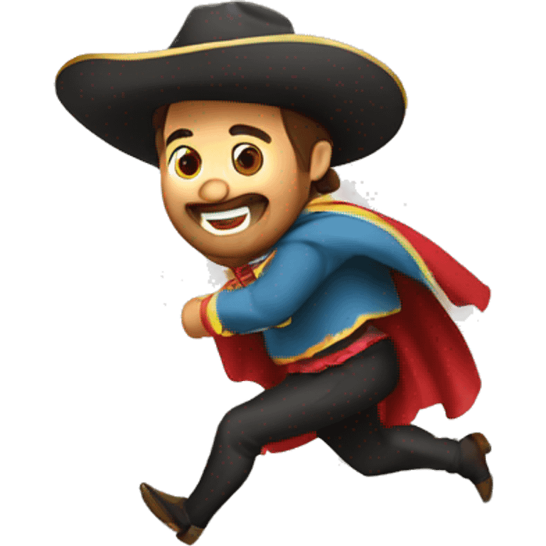 Torero corriendo  emoji