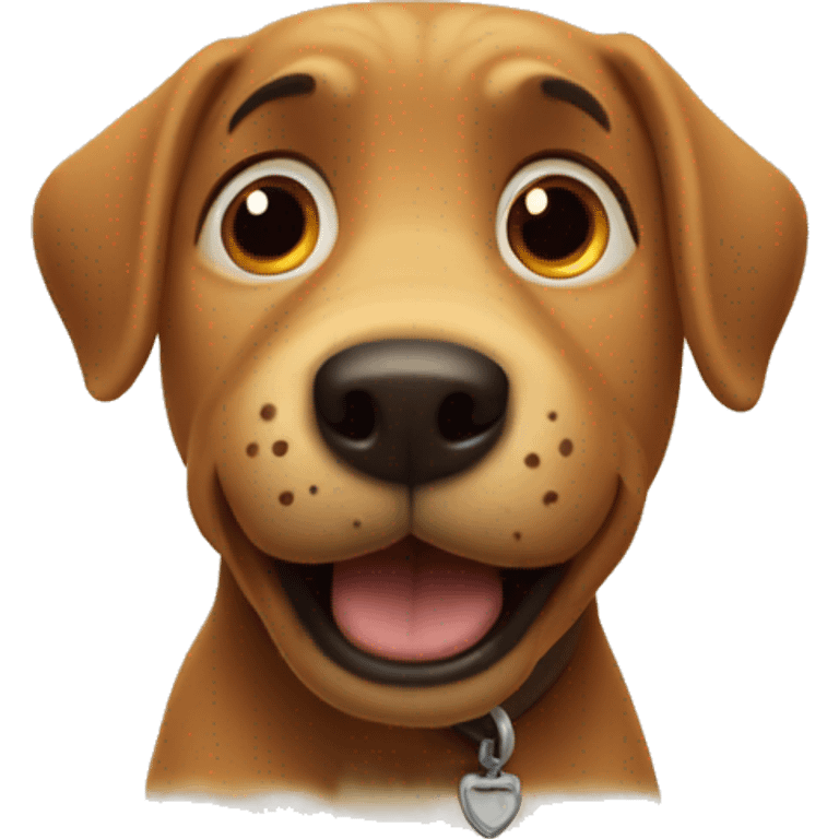 Dug the dog from UP emoji