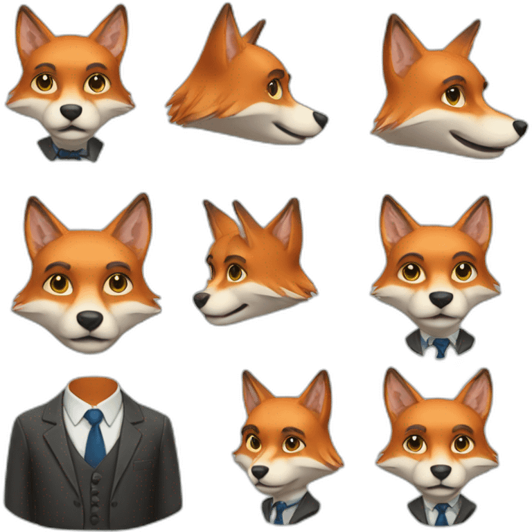 Banker Fox emoji