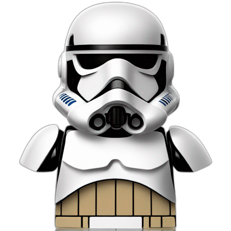 Stikcer of Lego Star Wars Trooper emoji