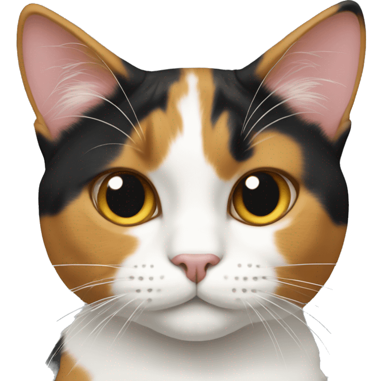 Calico cat emoji