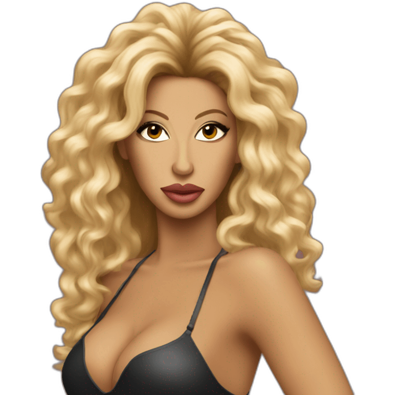 Afida Turner with Blond hair emoji