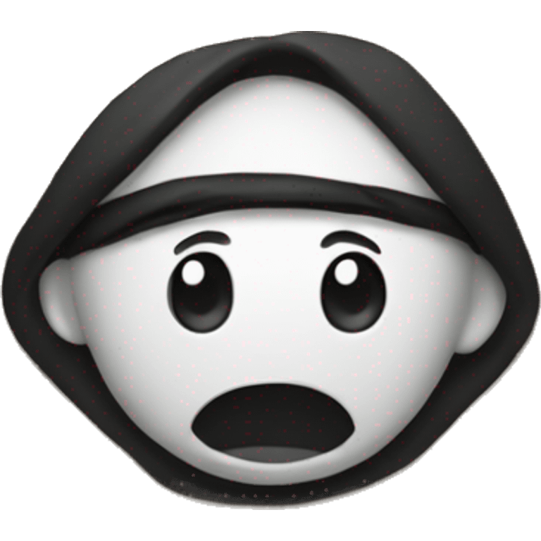 “T_T” emoticon as an emoji emoji