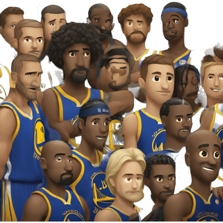 Warriors crew emoji