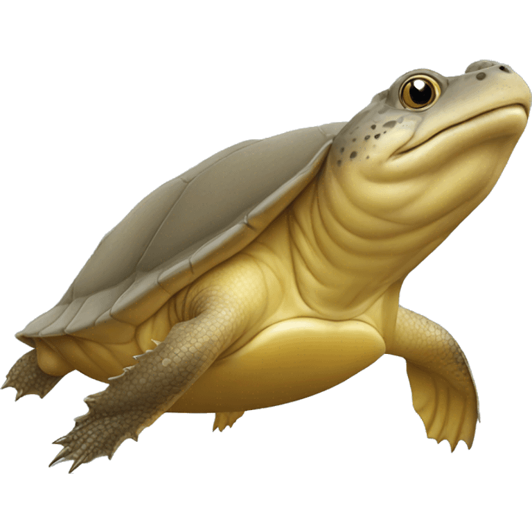 Spiny Softshell Turtle emoji