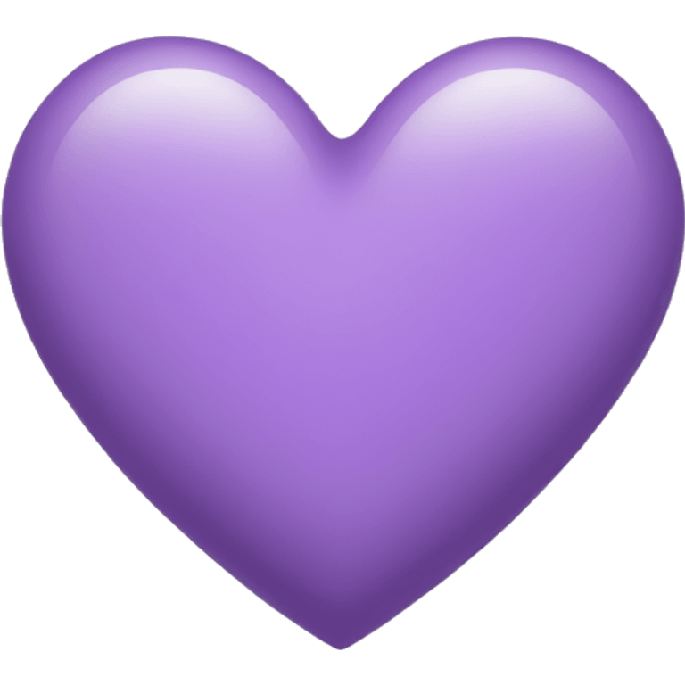 Light Purple Heart emoji