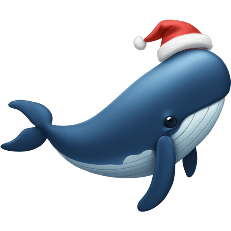 christmas big whale emoji