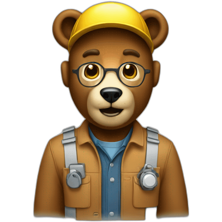 bear Electrical Engineer emoji