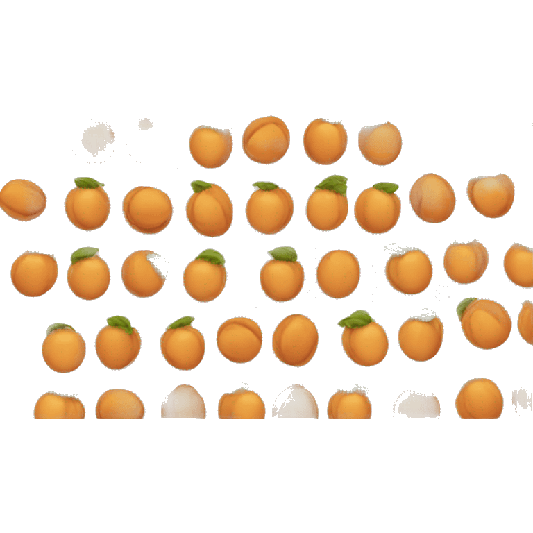 Apricot emoji