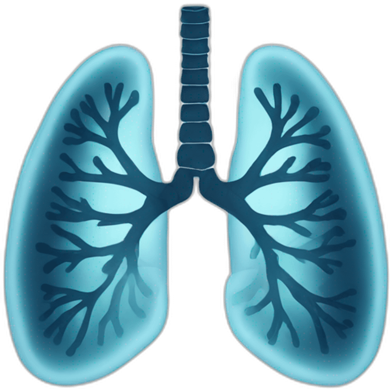 X Ray lungs emoji