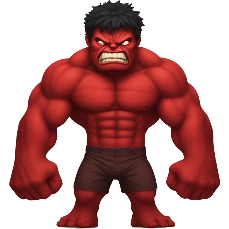 red hulk emoji