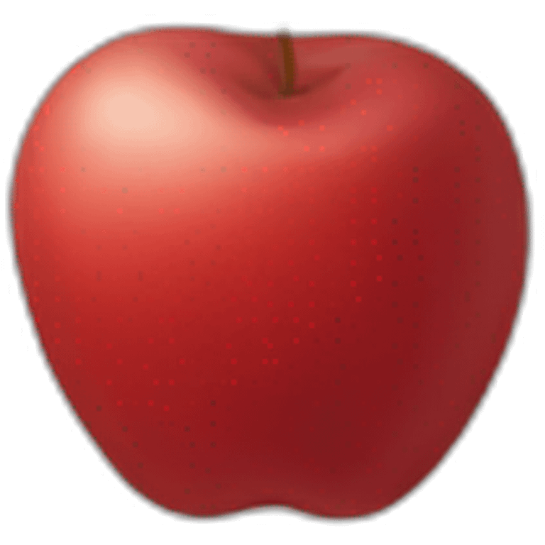 red apple emoji