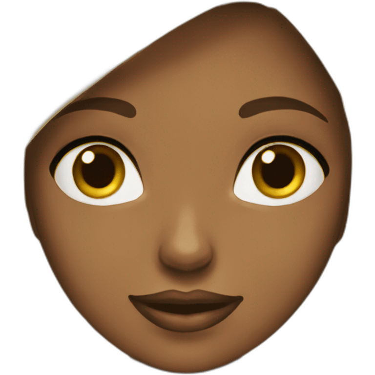 Fille jolie emoji