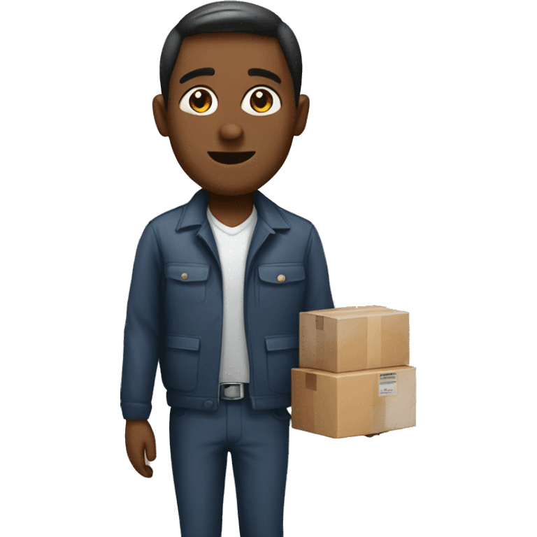 Ap person in logistics emoji