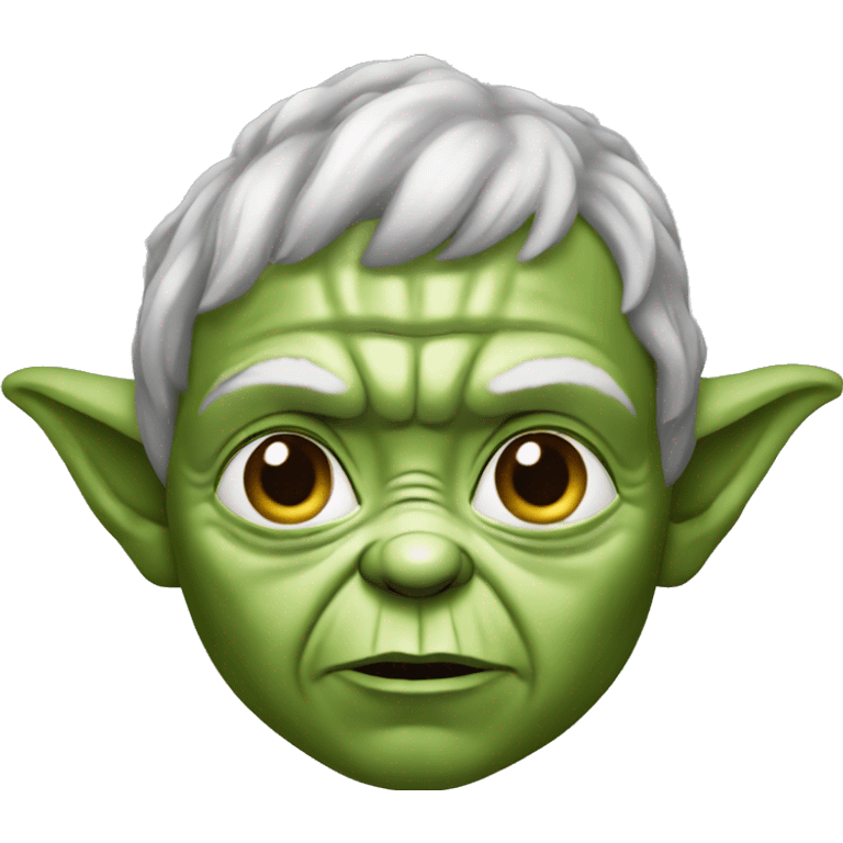 Yoda embêté  emoji