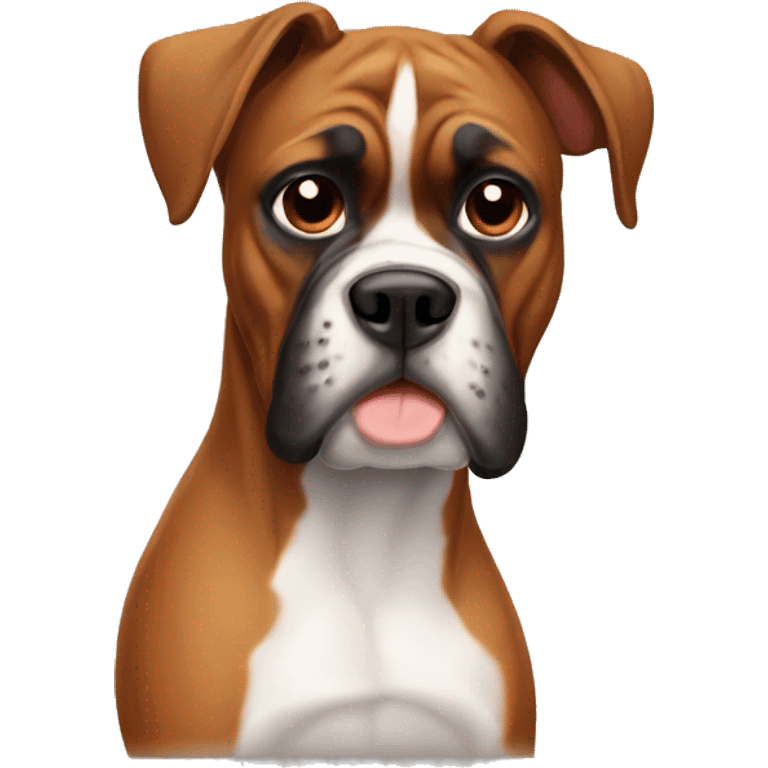 Boxer dog emoji