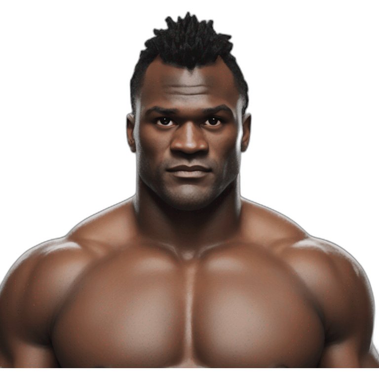 Francis Ngannou emoji