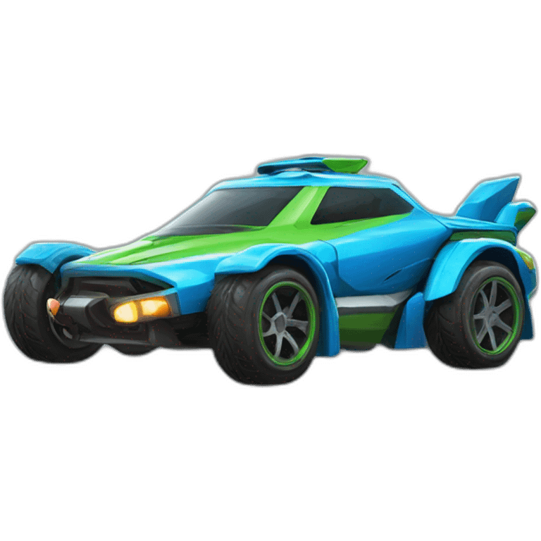 fenec car rocket league game emoji