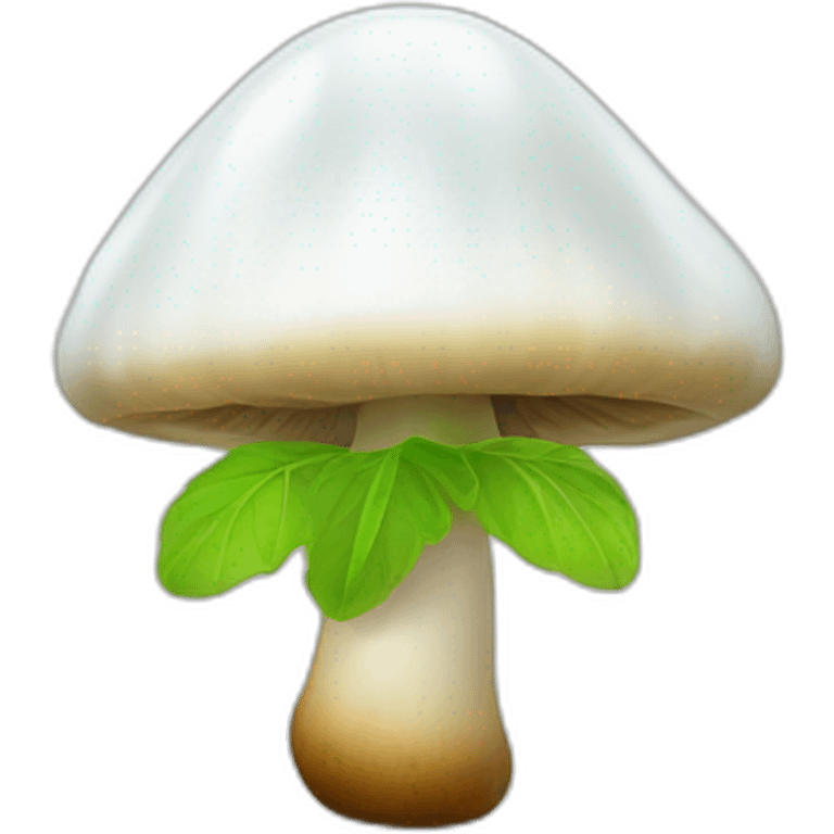 plant with mushroom emoji