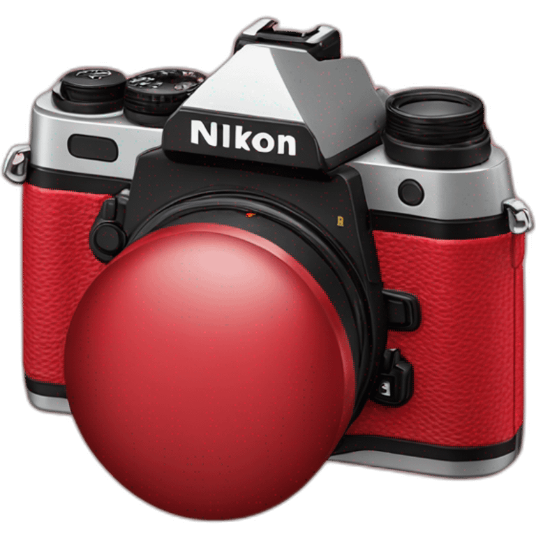 Nikon fc red emoji