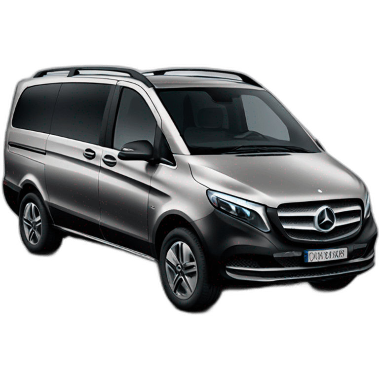 Mercedes eqv black emoji