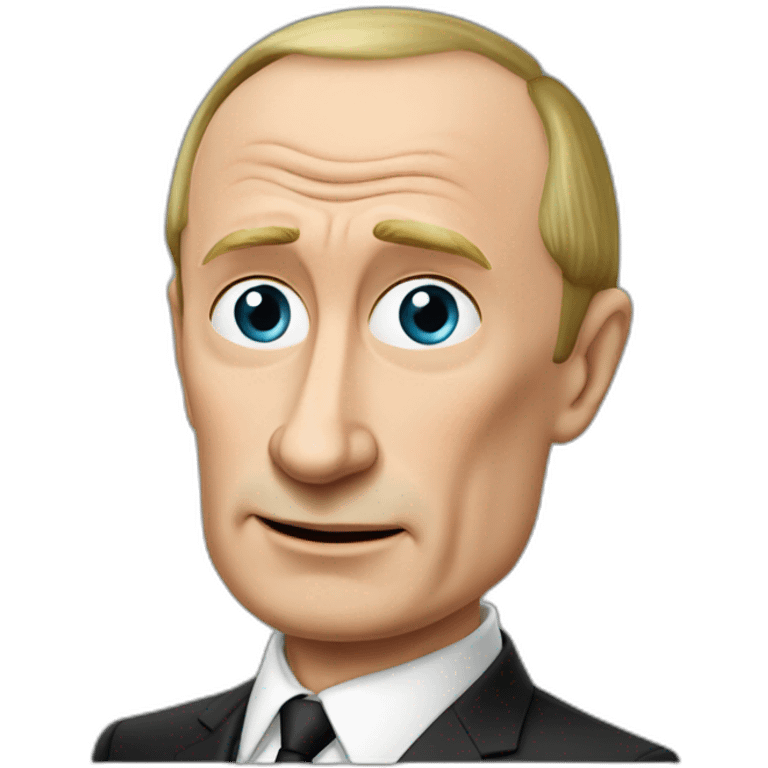 Vladimir Putin b squarepants emoji