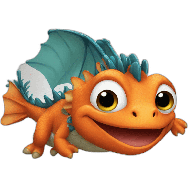 dragon cute nemo emoji