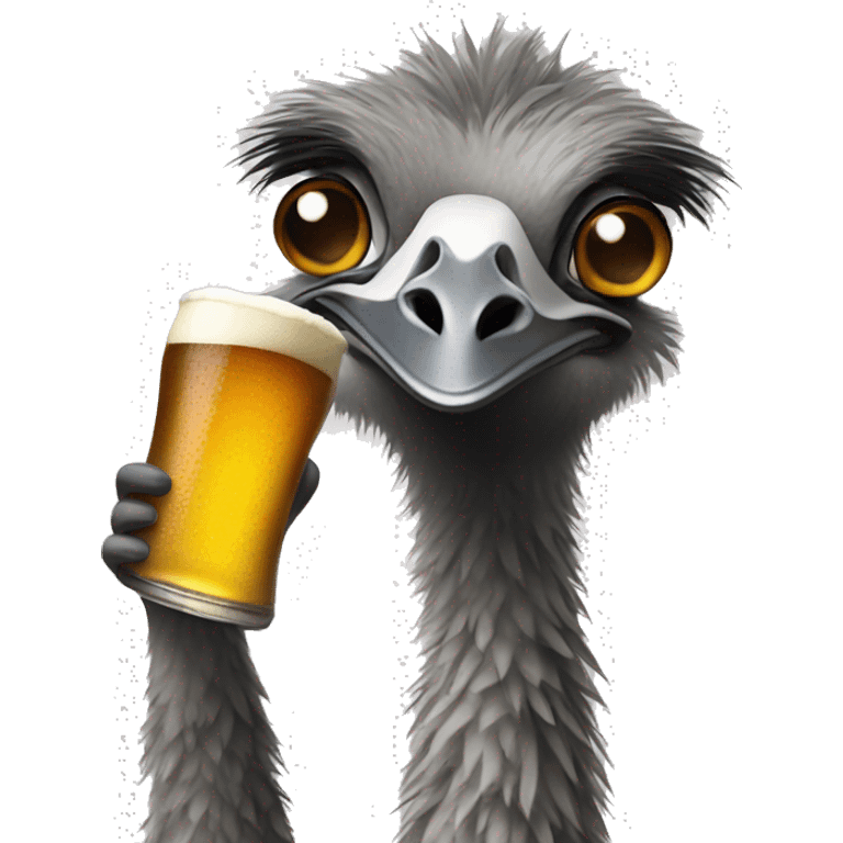 Emu export beer  emoji