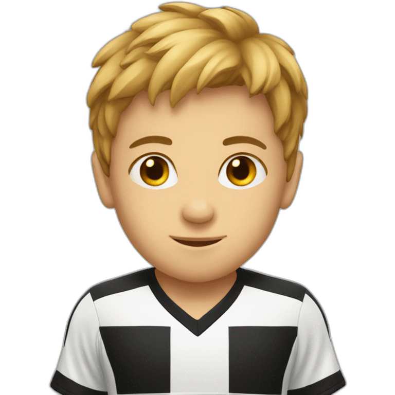 Soccer boy emoji