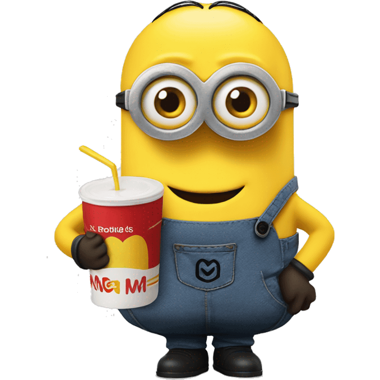 Mcdonalds minion meal emoji